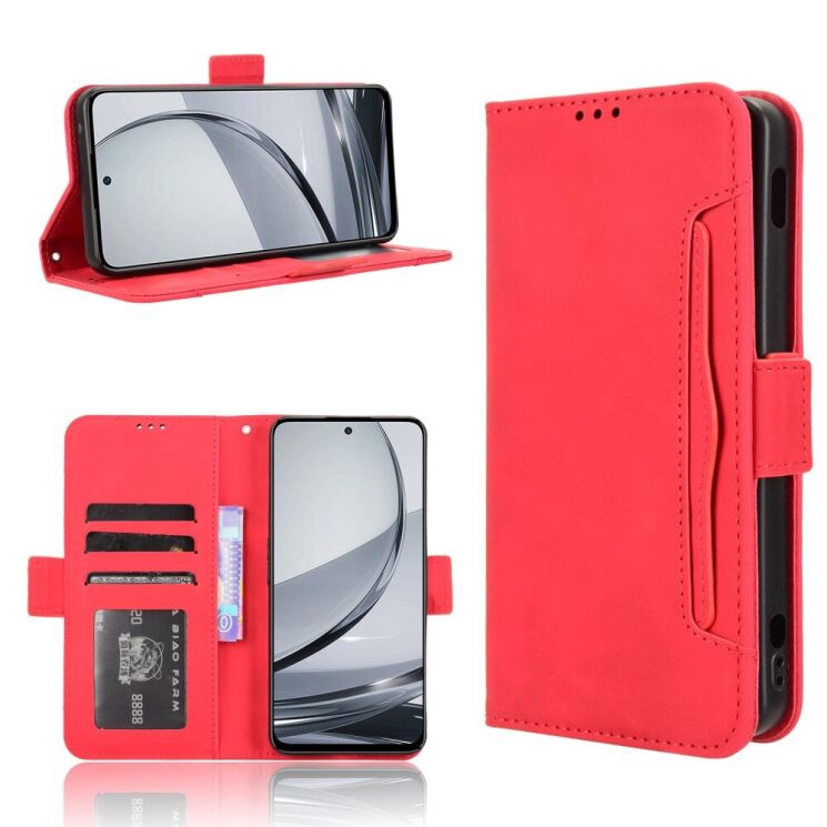 Чехол Deexe Wallet Stand для ZTE Nubia Focus Pro - Red: фото 8 из 8