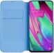 Чехол Flip Wallet Cover для Samsung Galaxy A40 (А405) EF-WA405PBEGRU - Black (211314B). Фото 4 из 5