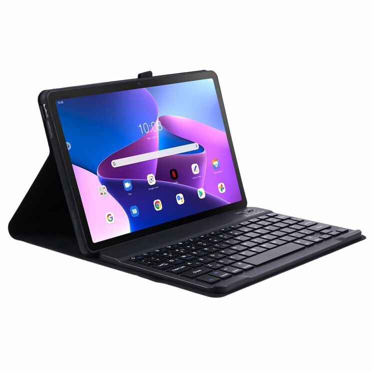 Чехол-клавиатура UniCase Keyboard Cover для Lenovo Tab M10 Plus X606F - Black: фото 4 из 11