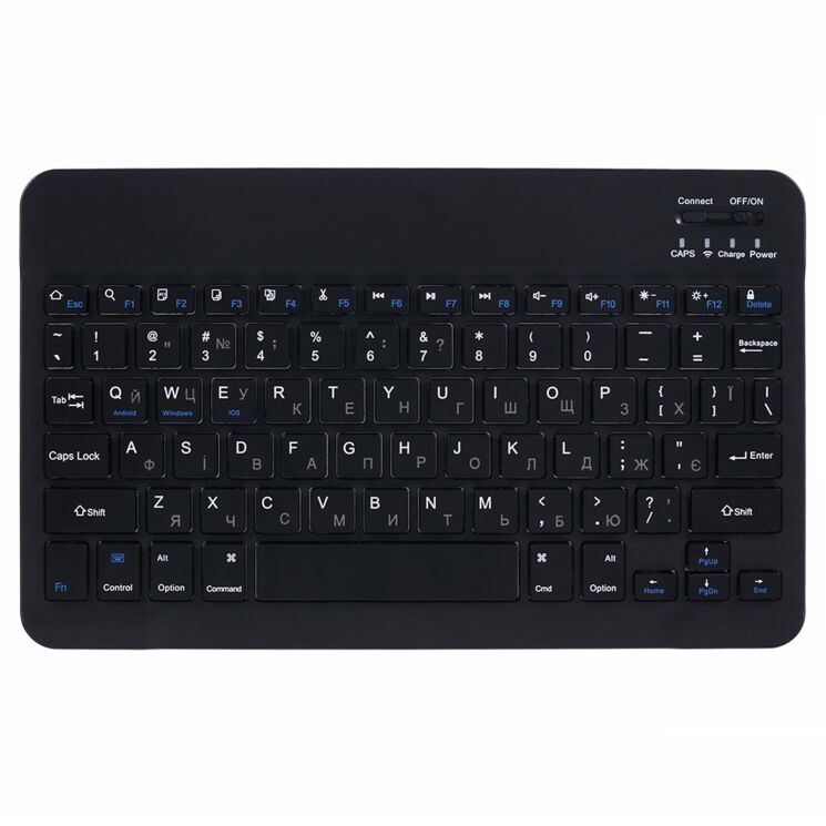 Чехол-клавиатура UniCase Keyboard Cover для Lenovo Tab M10 Plus X606F - Black: фото 6 из 11