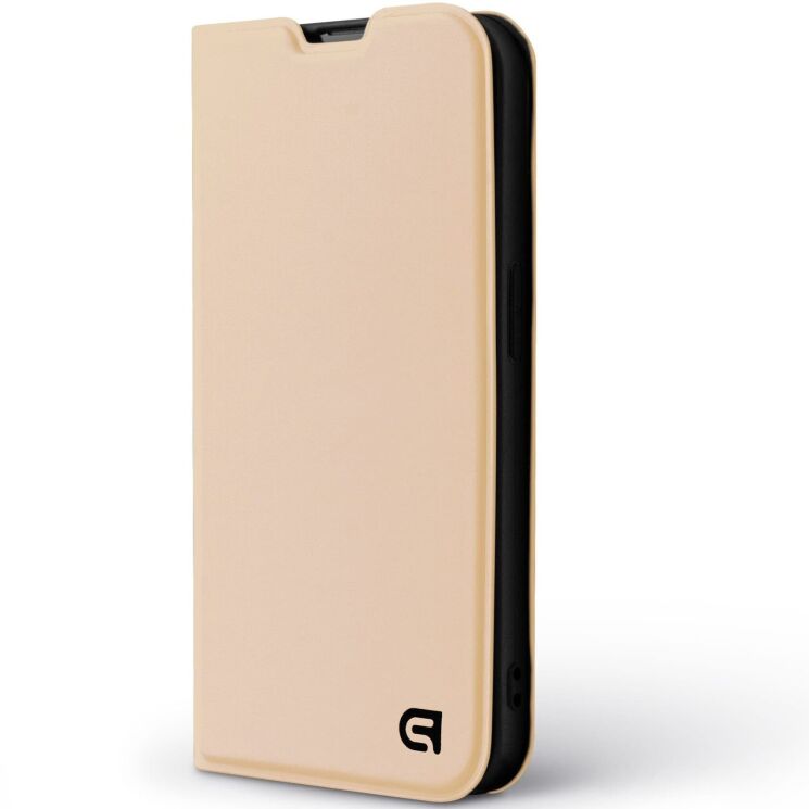 Чехол-книжка ArmorStandart OneFold Case для Xiaomi Redmi Note 15 Pro - Gold: фото 2 из 5