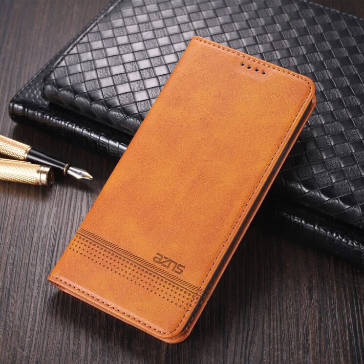 Чехол-книжка AZNS Classic Series для Samsung Galaxy A32 (А325) - Brown: фото 7 из 12
