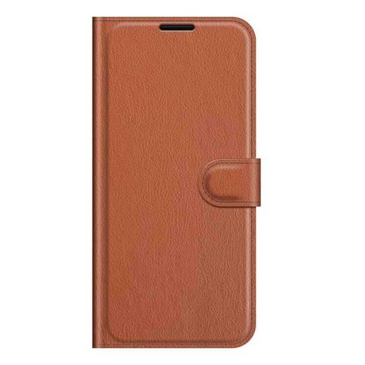 Классический чехол-книжка Deexe Book Type для Motorola Moto E7 Power / Moto E7i / Moto E7i Power - Brown: фото 3 из 7