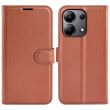 Чехол-книжка Deexe Book Type для Xiaomi Redmi Note 13 - Brown (345937Z)