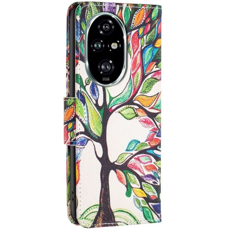 Чехол-книжка Deexe Color Wallet для Honor 200 Pro - Life Tree: фото 4 из 6