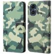 Чехол-книжка Deexe Color Wallet для OnePlus Nord N20 - Camouflage (292914B)