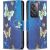 Чохол-книжка Deexe Color Wallet для OPPO Reno 12 Pro - Golden Butterflies: фото 1 з 7