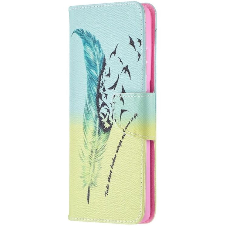 Чехол-книжка Deexe Color Wallet для Samsung Galaxy S21 Ultra (G998) - Feather: фото 3 из 9