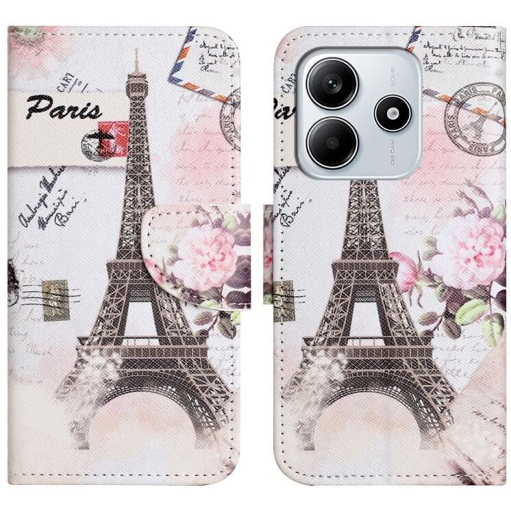 Чохол-книжка Deexe Color Wallet для Xiaomi Redmi Note 14 4G - Tower: фото 1 з 5