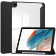 Чохол-книжка Deexe Crystal Back для Samsung Galaxy Tab A9 Plus (X210/216) - Black (339237B)