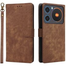 Чохол-книжка Deexe Delta Book для ZTE Nubia Music - Brown: фото 1 з 7