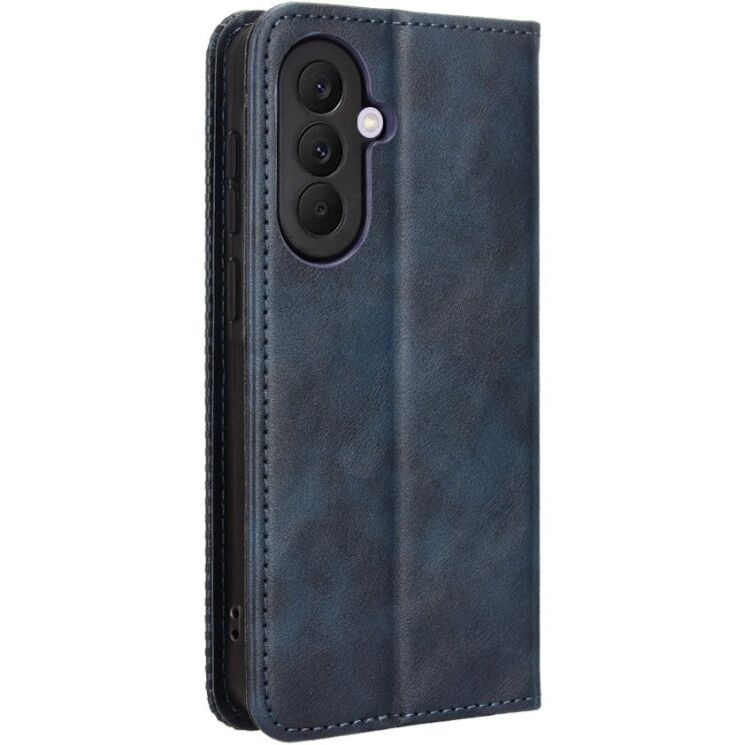 Чехол-книжка Deexe Retro Style для Samsung Galaxy A37 (A376) - Blue: фото 7 из 8