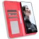 Чохол-книжка Deexe Retro Style для ZTE Nubia Red Magic 11 Pro - Red (412206R). Фото 5 з 17