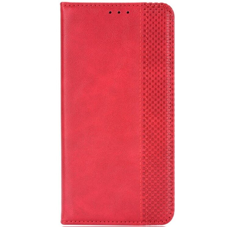 Чохол-книжка Deexe Retro Style для ZTE Nubia Red Magic 11 Pro - Red: фото 3 з 17