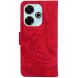 Чехол-книжка Deexe Tiger для Xiaomi Redmi 13 - Red (358900R). Фото 6 из 7