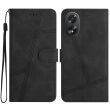 Чехол-книжка Deexe Uno Series для OPPO A38 / A18 - Black (338833B)