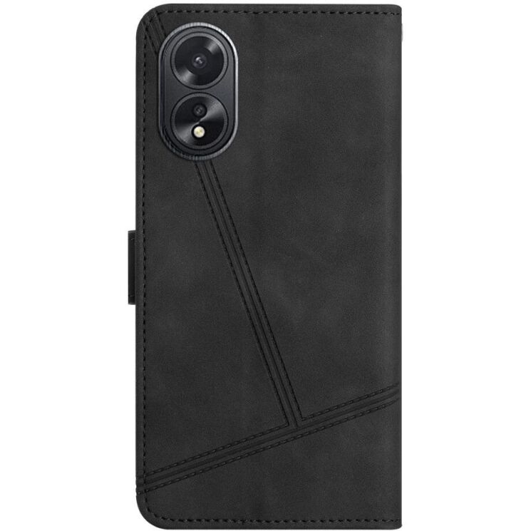 Чехол-книжка Deexe Uno Series для OPPO A38 / A18 - Black: фото 6 из 9