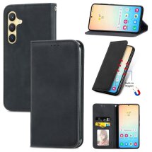 Чохол-книжка Deexe Wallet Case для Samsung Galaxy S25 (S931) - Black: фото 1 з 8