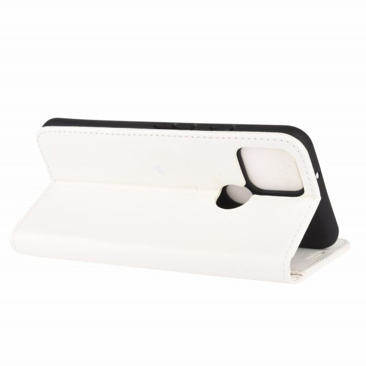 Классический чехол-книжка Deexe Wallet Style для Google Pixel 4a 5G - White: фото 7 из 8