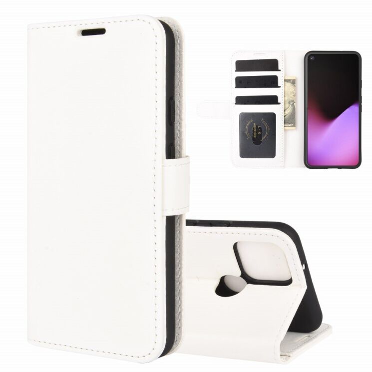 Классический чехол-книжка Deexe Wallet Style для Google Pixel 4a 5G - White: фото 1 из 8