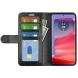 Чехол-книжка Deexe Wallet Style для Motorola Edge 50 Pro - Black (353616B). Фото 2 из 7