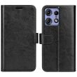 Чехол-книжка Deexe Wallet Style для Motorola Edge 50 Pro - Black (353616B)