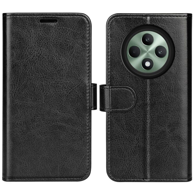 Чехол-книжка Deexe Wallet Style для OPPO Reno 12 F/FS - Black: фото 1 из 7