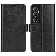 Чехол-книжка Deexe Wallet Style для Realme C65 - Black: фото 1 из 7
