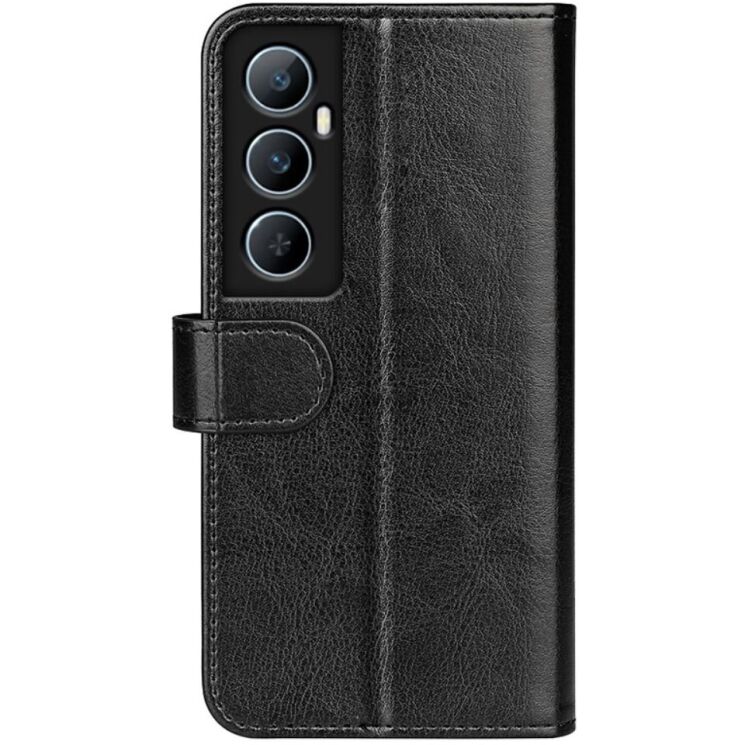 Чехол-книжка Deexe Wallet Style для Realme C65 - Black: фото 6 из 7