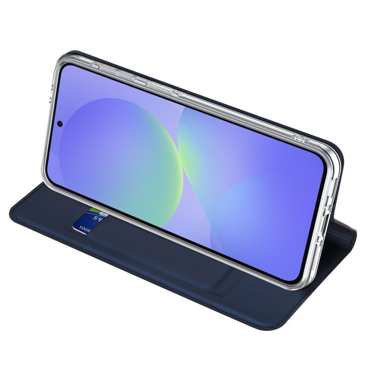 Чехол-книжка DUX DUCIS Skin Pro для Samsung Galaxy A37 (A376) - Blue: фото 3 из 10