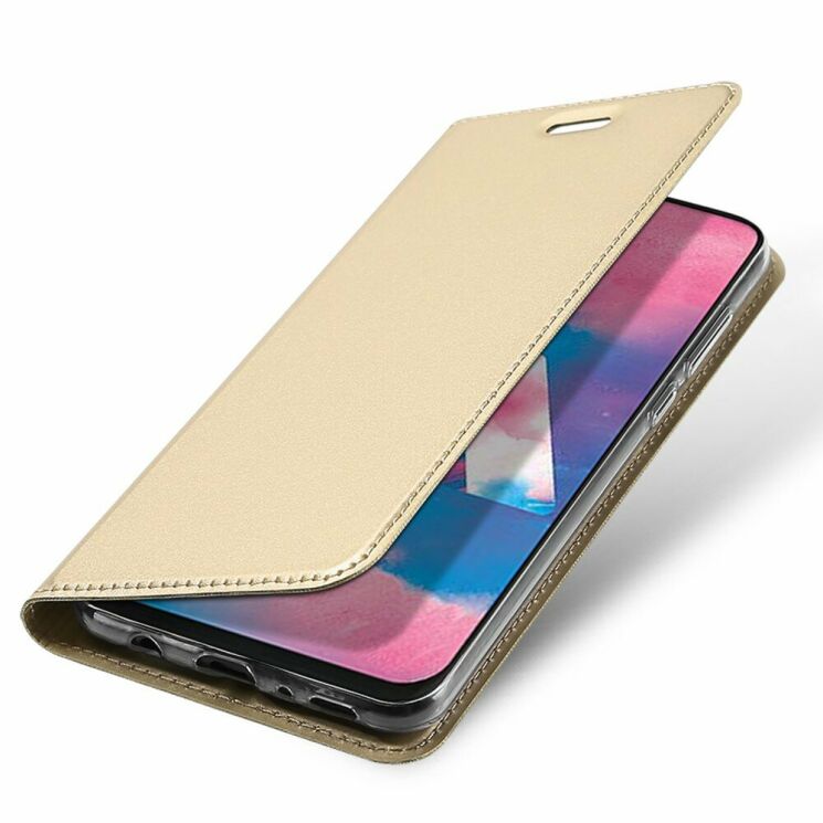 Чехол-книжка DUX DUCIS Skin Pro для Samsung Galaxy M30 (M305) / A40s (A407) - Gold: фото 4 из 19