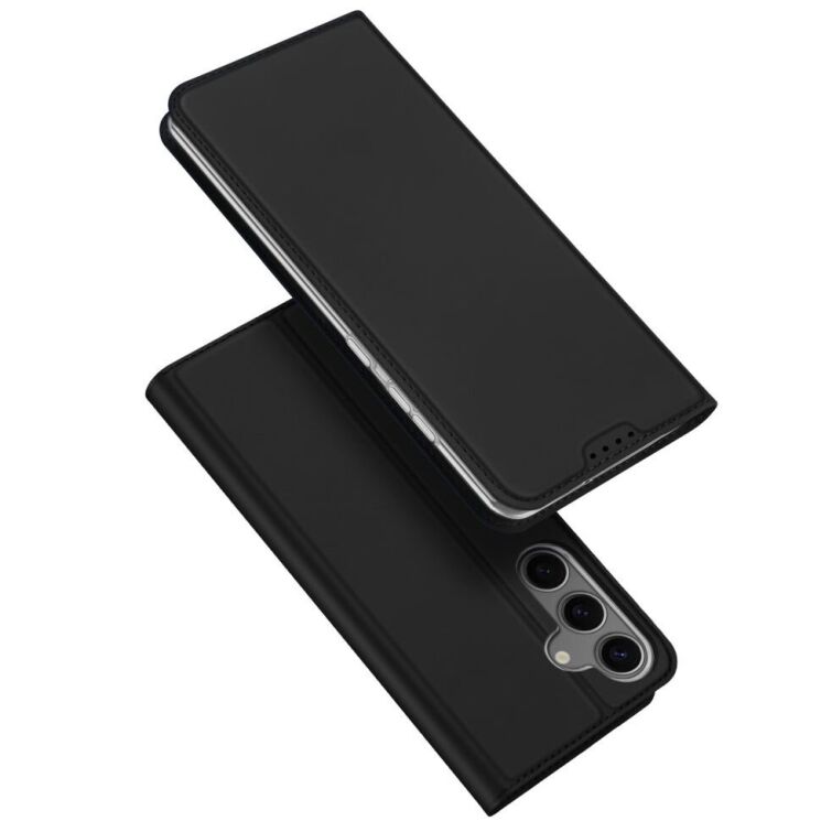 Чехол-книжка DUX DUCIS Skin Pro для Samsung Galaxy S25 (S931) - Black: фото 1 из 16