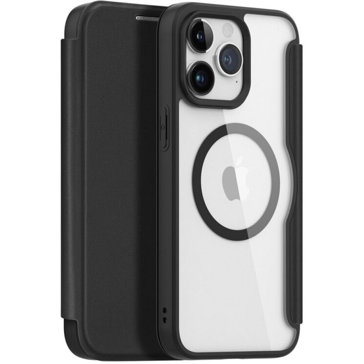 Чехол-книжка DUX DUCIS Skin X Pro для Apple iPhone 15 Pro Max - Black: фото 1 из 12