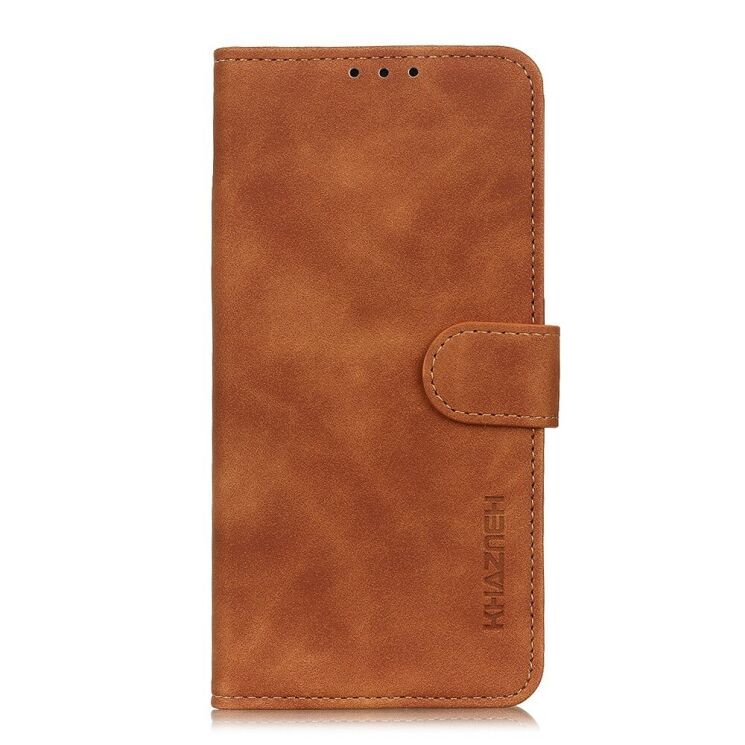 Чехол-книжка с застежкой KHAZNEH Retro Wallet для Huawei Honor 9X Lite - Brown: фото 4 из 11