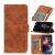 Чехол-книжка с застежкой KHAZNEH Retro Wallet для Huawei Honor 9X Lite - Brown: фото 1 из 11