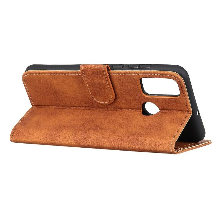 Чехол-книжка с застежкой KHAZNEH Retro Wallet для Huawei Honor 9X Lite - Brown: фото 3 из 11