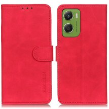 Чохол-книжка KHAZNEH Retro Wallet для Motorola Moto G06 - Red: фото 1 з 8
