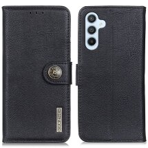 Чехол-книжка KHAZNEH Wallet Cover для Samsung Galaxy S24 FE (S721) - Black: фото 1 из 9