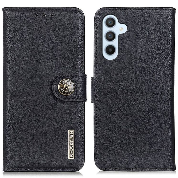 Чехол-книжка KHAZNEH Wallet Cover для Samsung Galaxy S24 FE (S721) - Black: фото 1 из 9