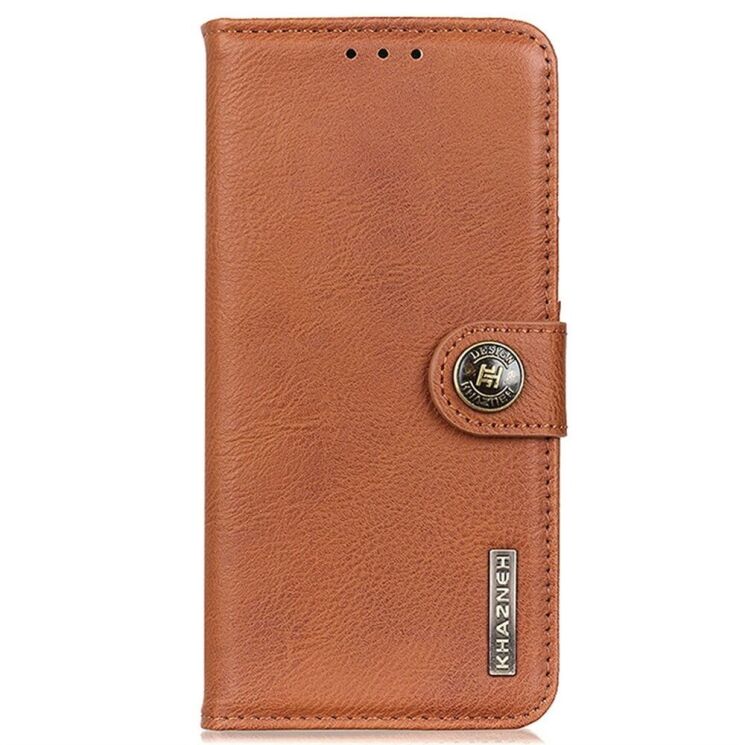 Чехол-книжка KHAZNEH Wallet Cover для Xiaomi Redmi Note 14 4G - Brown: фото 6 из 7