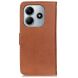 Чехол-книжка KHAZNEH Wallet Cover для Xiaomi Redmi Note 14 4G - Brown (373402Z). Фото 7 из 7