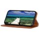 Чехол-книжка KHAZNEH Wallet Cover для Xiaomi Redmi Note 14 4G - Brown (373402Z). Фото 3 из 7