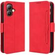 Чехол-книжка с карманами Deexe Wallet Stand для Infinix Smart 20 - Red (411201R)