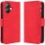 Чехол-книжка с карманами Deexe Wallet Stand для Infinix Smart 20 - Red: фото 1 из 15