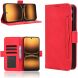 Чехол-книжка с карманами Deexe Wallet Stand для Infinix Smart 20 - Red (411201R). Фото 7 из 15