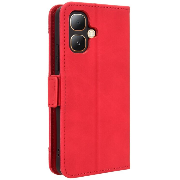 Чехол-книжка с карманами Deexe Wallet Stand для Infinix Smart 20 - Red (411201R) Чехол-книжка с карманами Deexe Wallet Stand для Infinix Smart 20 - Red: фото 6 из 15