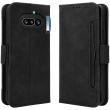Чехол-книжка с карманами Deexe Wallet Stand для Nothing Phone (4a) - Black (411309B)