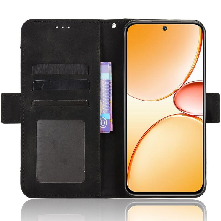 Чехол-книжка с карманами Deexe Wallet Stand для Realme C85 Pro - Black (403901B) Чехол-книжка с карманами Deexe Wallet Stand для Realme C85 Pro - Black: фото 4 из 15