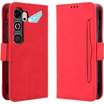 Чехол-книжка с карманами Deexe Wallet Stand для ZTE Nubia Neo 5 GT - Red: фото 1 из 16