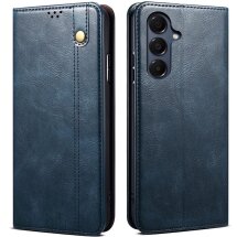 Чохол-книжка з кишеньками UniCase Leather Wallet для Samsung Galaxy A57 (A576) - Blue: фото 1 з 8